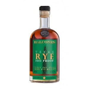 Balcones Texas Rye 100 Proof