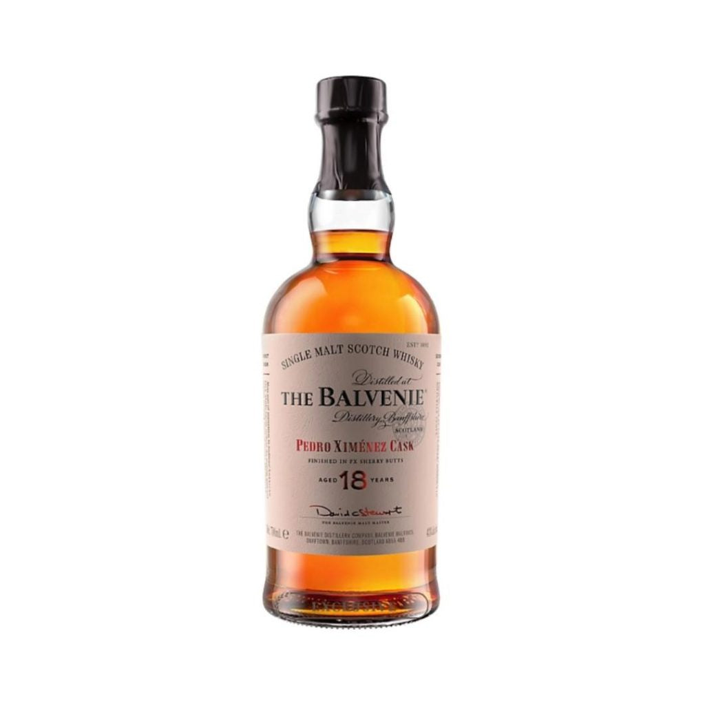 Balvenie 18 year old Pedro  Ximenez cack