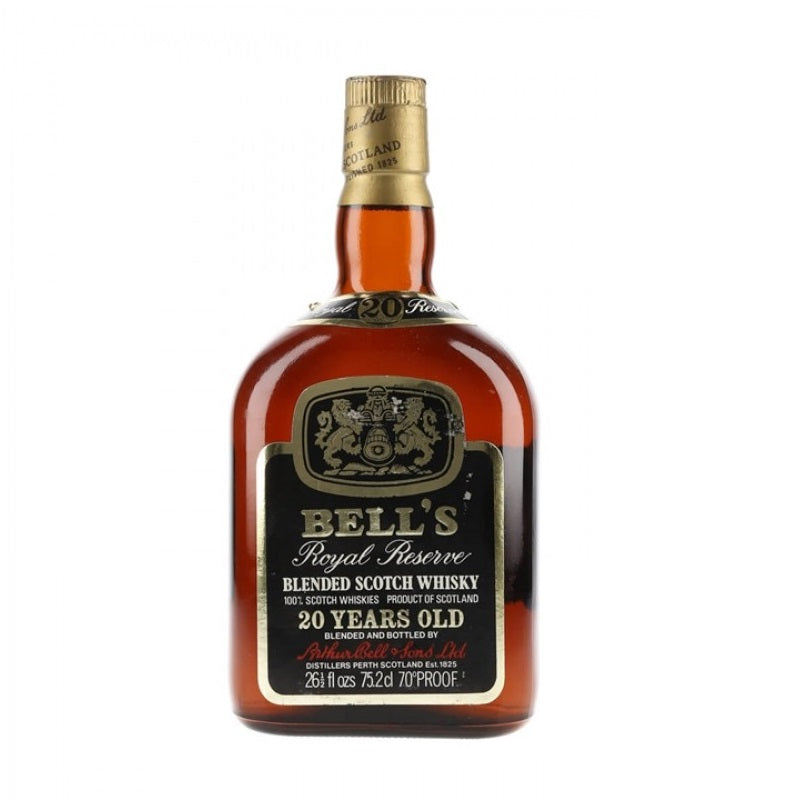 Bells 12 year old and stand
