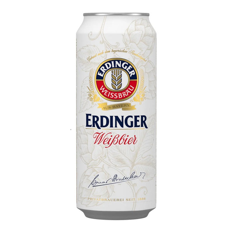 Erdinger Weissbier Cans