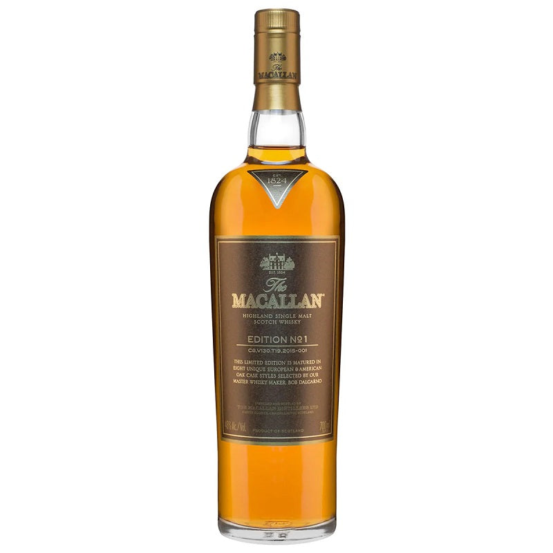 The Macallan Edition No. 1  and preserved box SQ